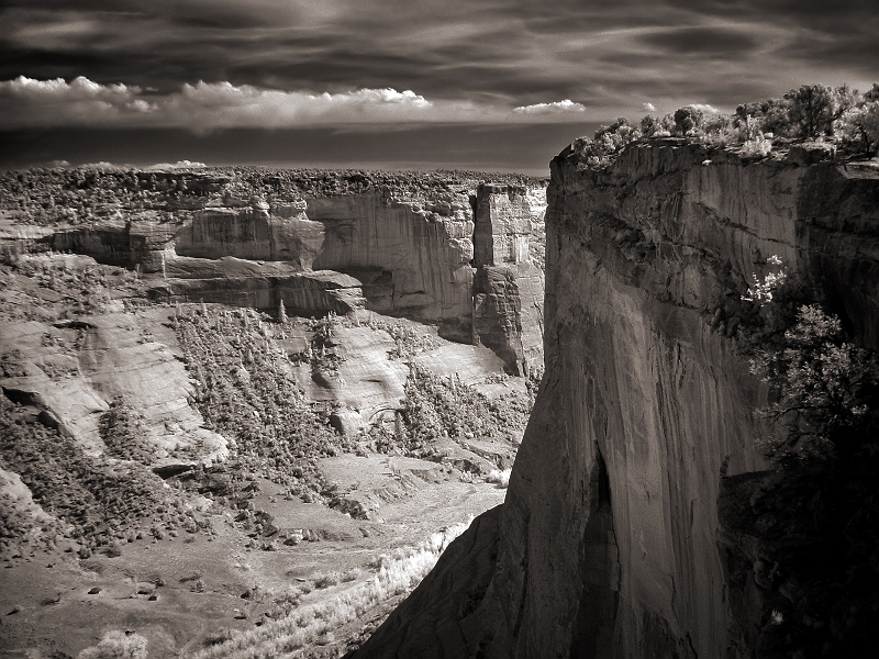 A Canyon View In Northeast Arizona  Dave Hickey